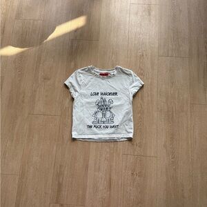 CHNGE pride  Graphic baby Tee - White